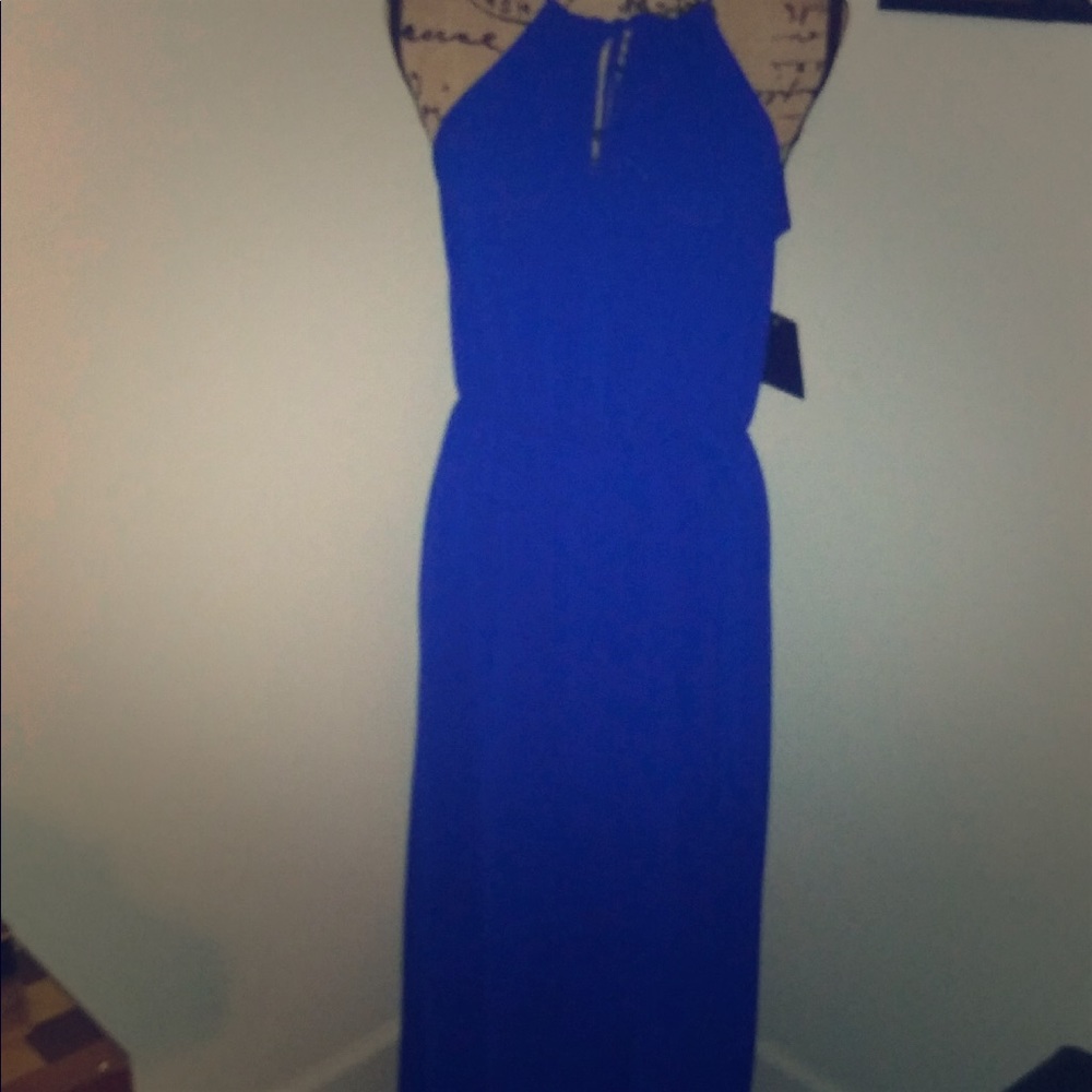 Blue dress